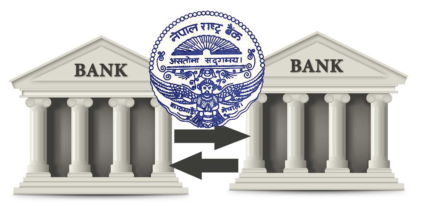 बाणिज्य बैंकलाई मर्जरमा जान राष्ट्र बैंकको चर्काे दबाब, १८ वटामा झार्ने तयारी