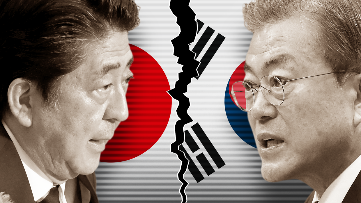 कोरिया–जापान व्यापार संकट, दुबै देशबीच आरोप–प्रत्यारोप