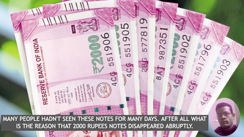 Why you should avoid using 2000 rupees Indian currency !
