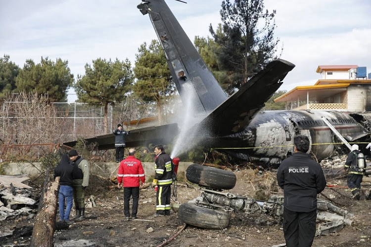 इरानमा विमान दुर्घटना : १७६ जनाको मृत्यु