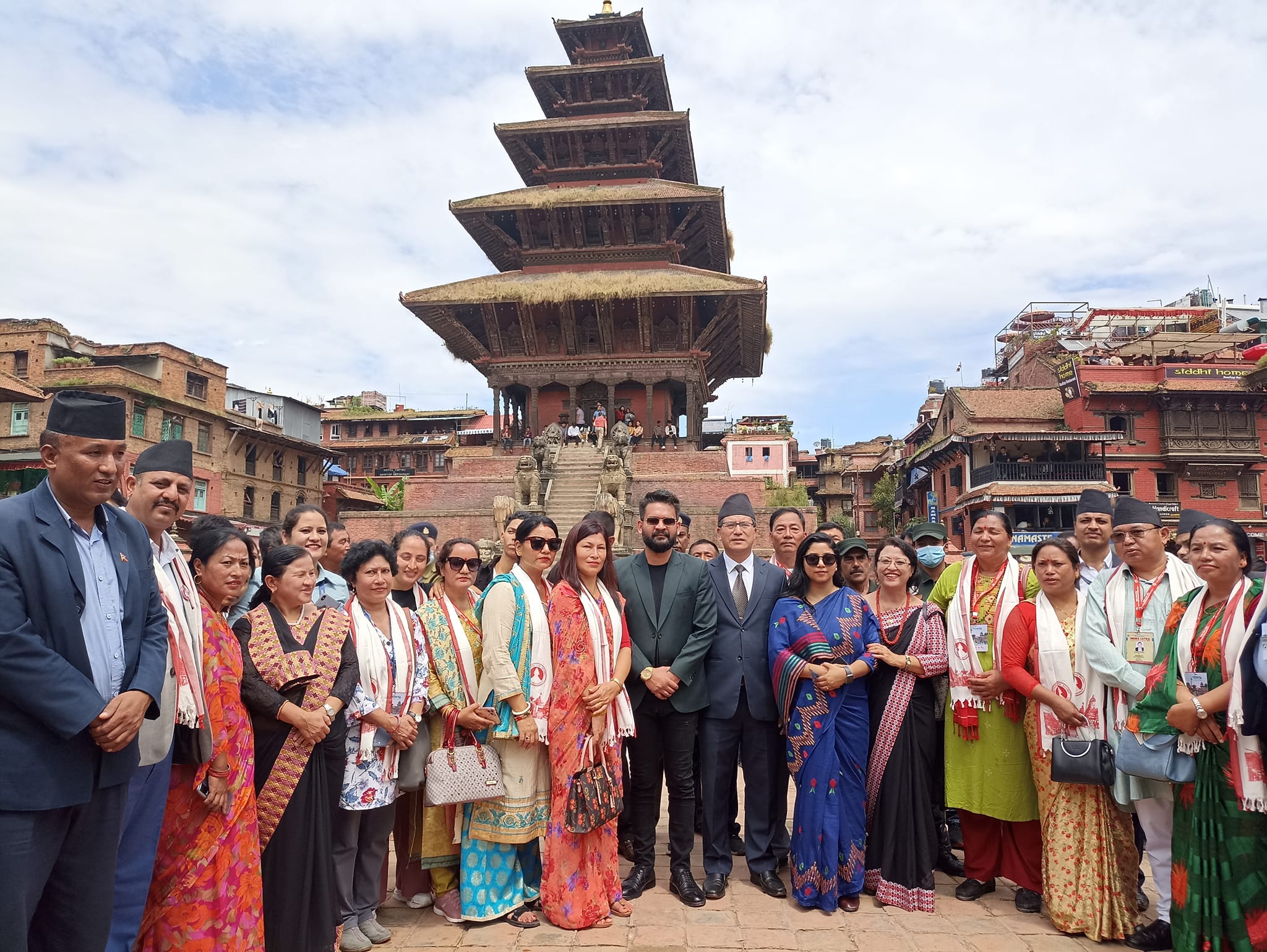 काठमाडौं महानगरका मेयर बालेन भक्तपुरमा