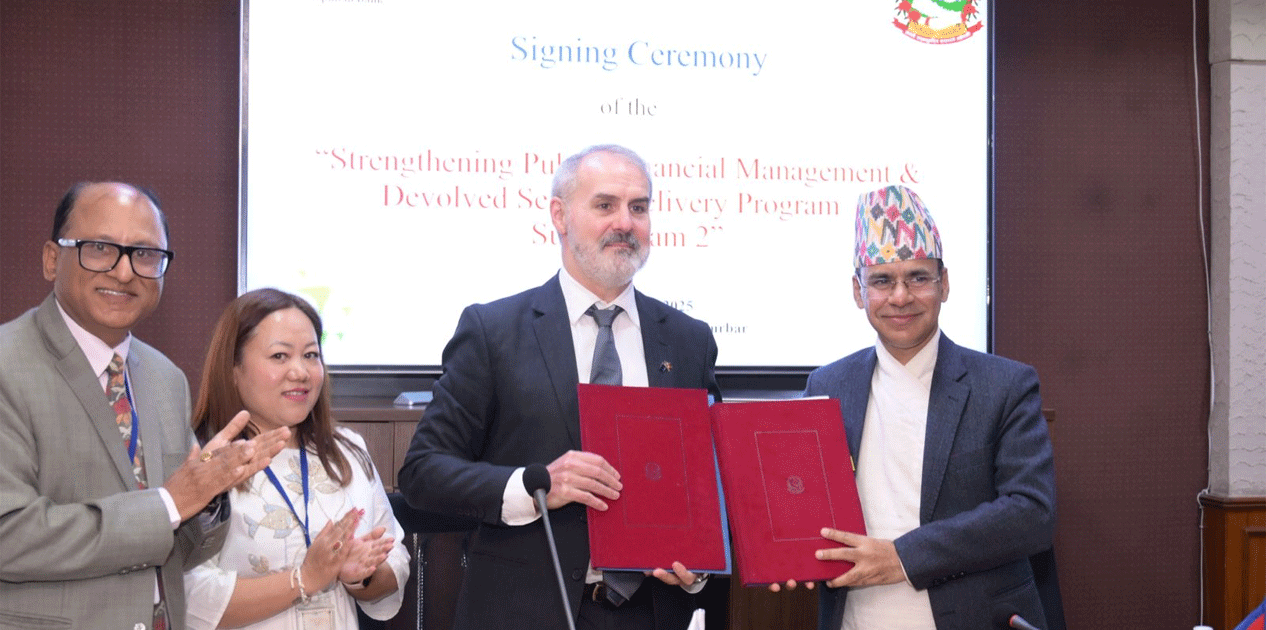 नेपाल सरकार र एसियाली विकास बैंकबीच सहुलियतपूर्ण ऋण सम्झौतामा हस्ताक्षर