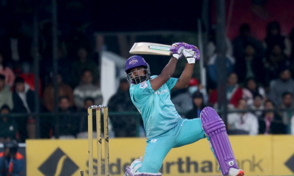 एनपिएल क्रिकेट : विराटनगरलाई काठमान्डूको १३५ रनको चुनौति