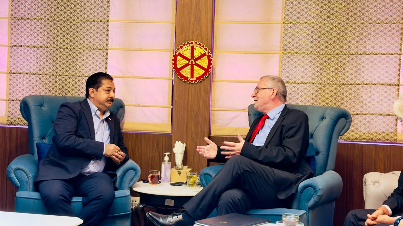 महासंघका वरिष्ठ उपाध्यक्ष श्रेष्ठ र स्लोभेनियाली राजदूत बीच भेटवार्ता, व्यापार तथा लगानी विस्तारका सम्भावनाबारे छलफल