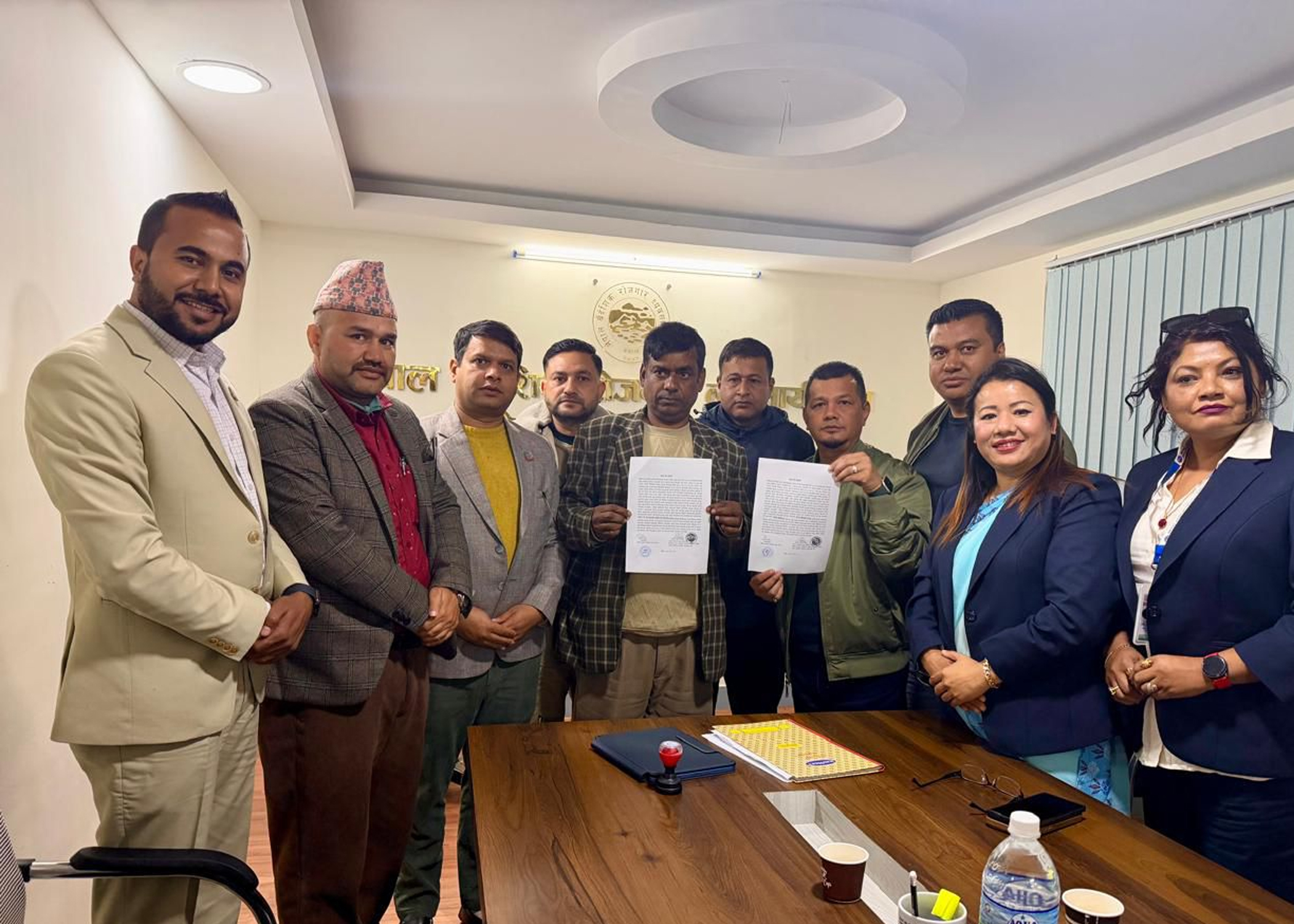 वैदेशिक रोजगार व्यवसायीद्वारा सरकारी निर्णयको स्वागत