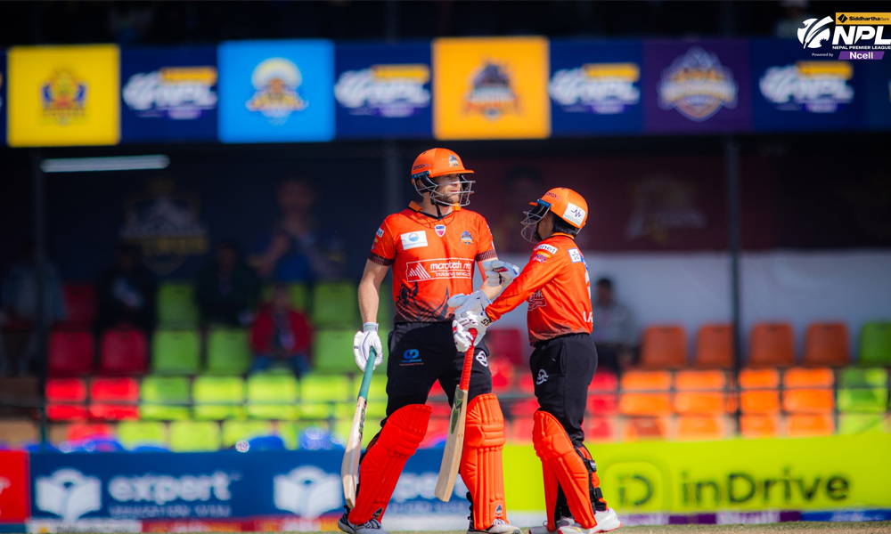 एनपिएल क्रिकेट : साविक विजेता जनकपुलाई चितवनको १७७ रनको चुनौति
