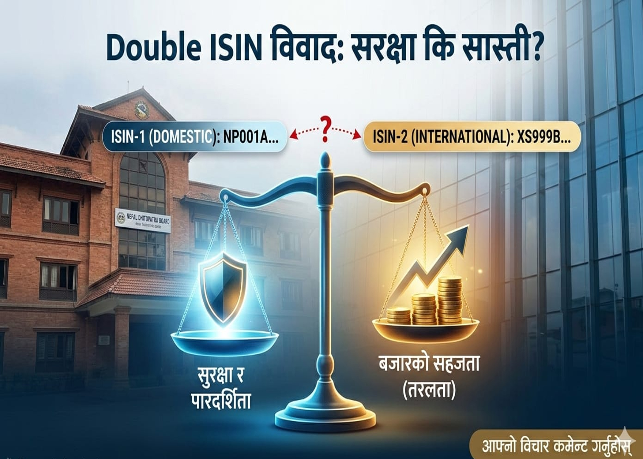 पुँजी बजारको सुरक्षा र डबल आइजीन