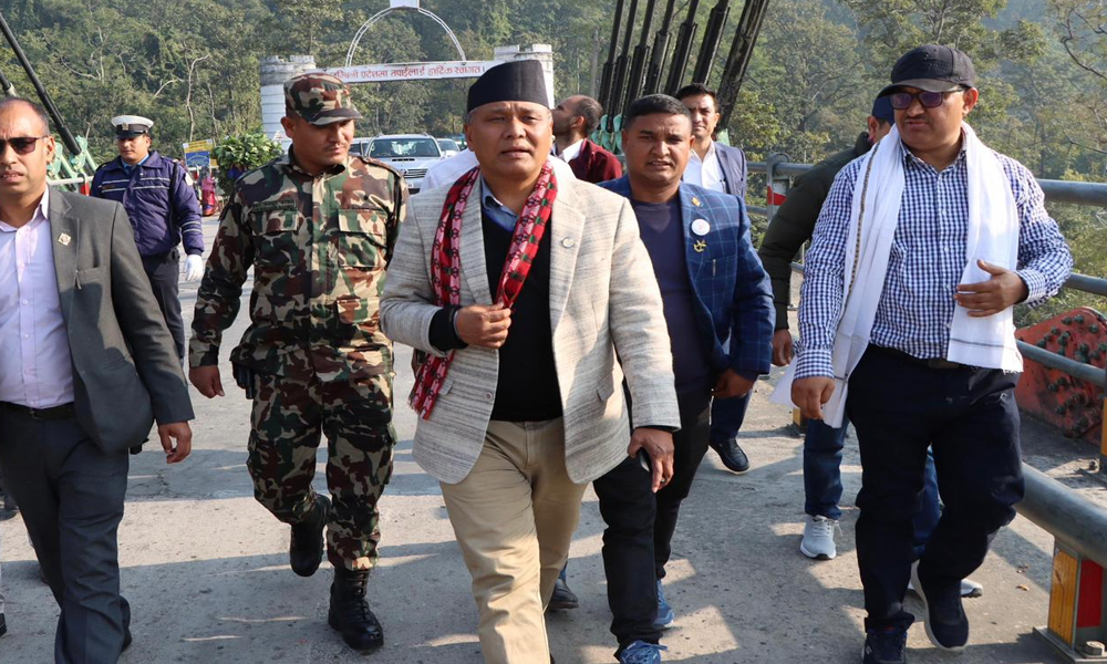 १०,८०० मेगावाटको कर्णाली चिसापानी जलविद्युत अगाडि बढाउँदैछौं - मन्त्री कुलमान घिसिङ
