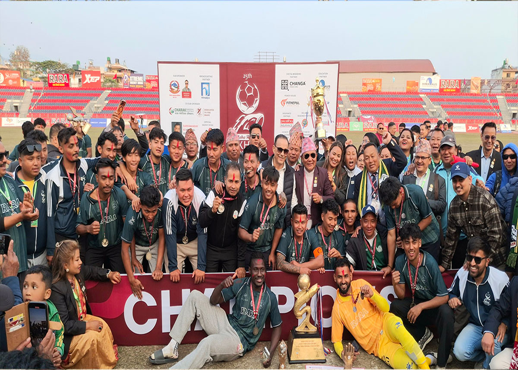 आहा रारा पोखरा गोल्डकपको उपाधि सहारालाई