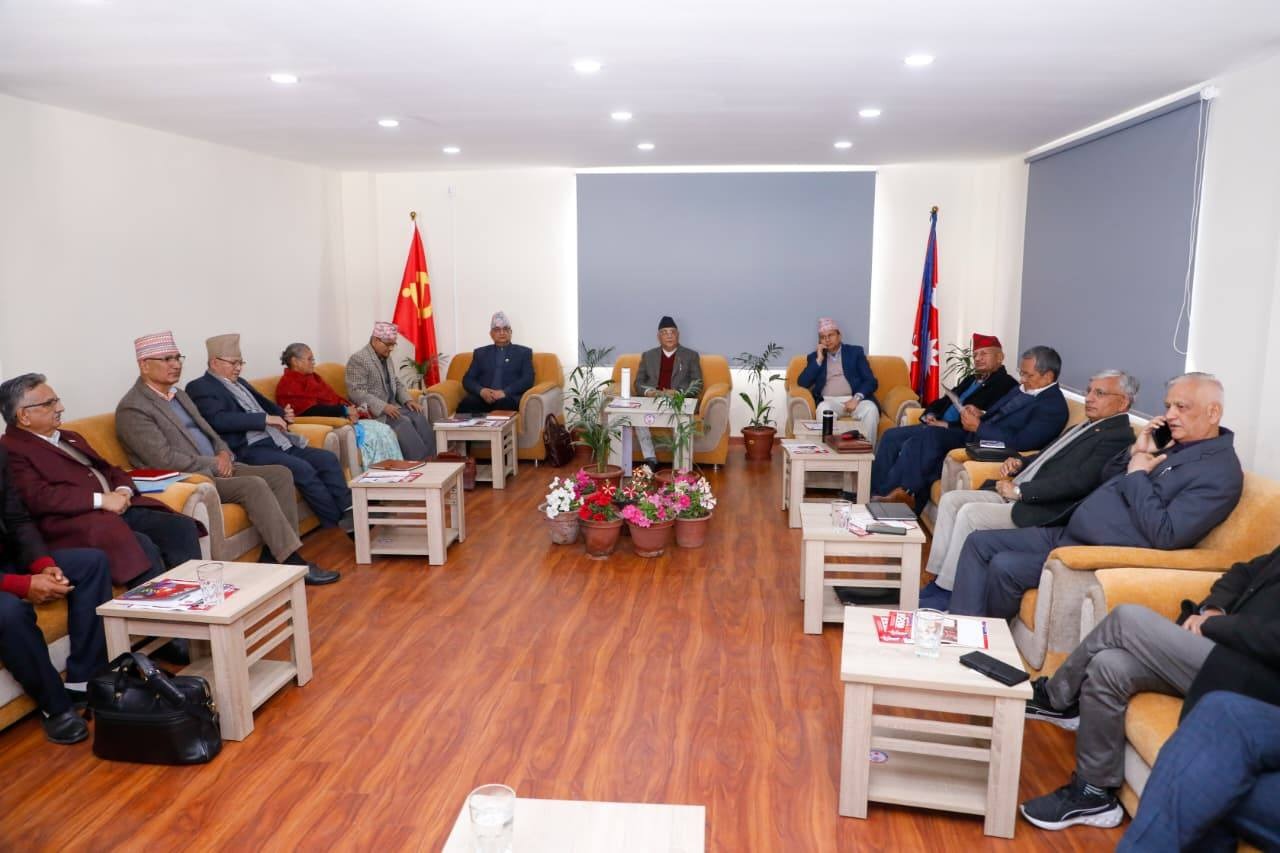 एमालेकाे पदाधिकारी संख्या विधान महाधिवेशनले पारित गरेअनुसार हुने