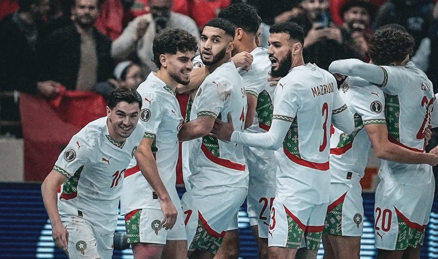 अफ्रिका कप अफ नेसन्स : मोरोक्को सेमिफाइनलमा, क्यामरुन २–० ले पराजित