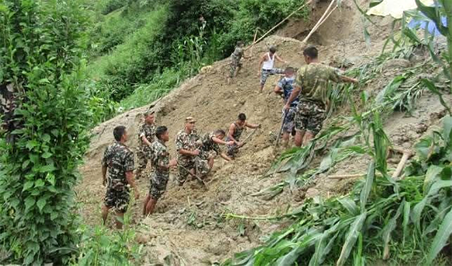 बाढी पहिरो - दुई दिनमा ४० जनाको मृत्यु, ११ जना बेपत्ता