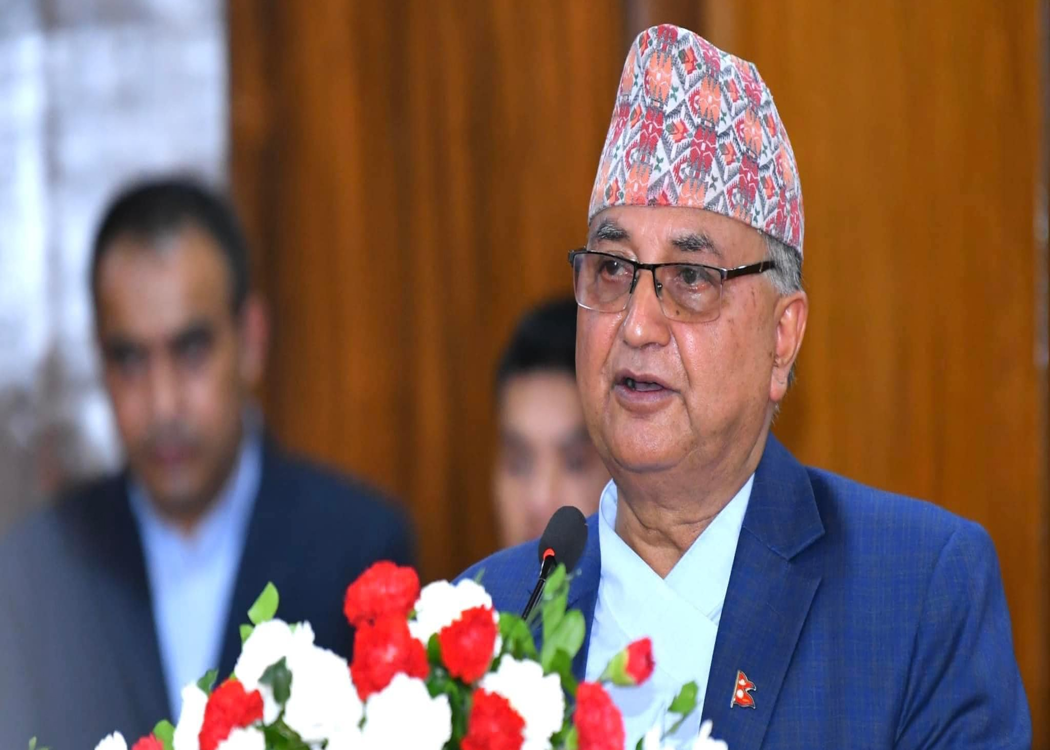 एमाले अध्यक्षमा ओलीलाई टक्टर दिदै इश्वर पोखरेल, अध्यक्षमा उम्मेदवारी घोषणा