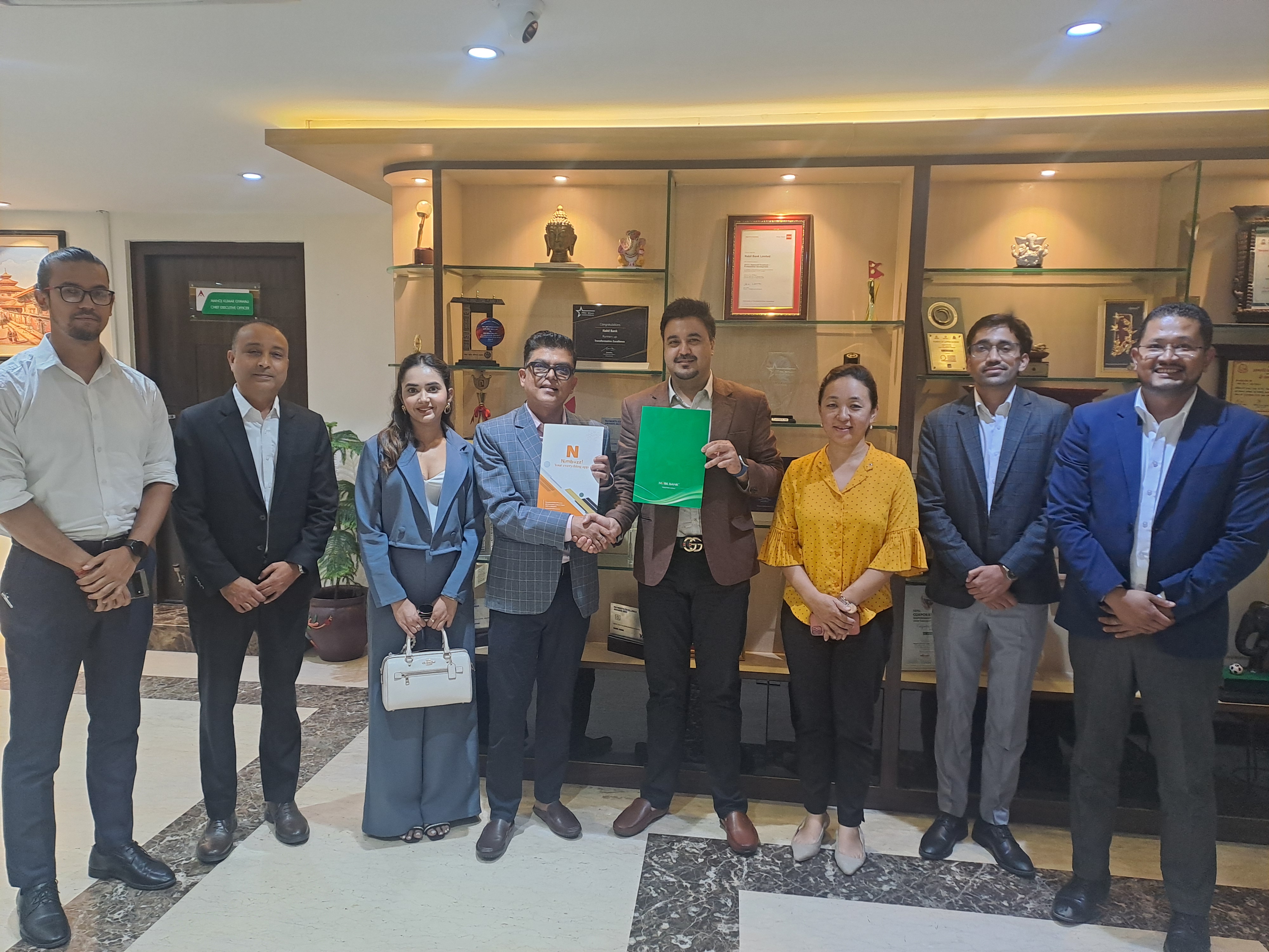 निम्बजसँगको साझेदारीपछि नबिल बैंकका ग्राहकलाई विश्वव्यापी कनेक्सन
