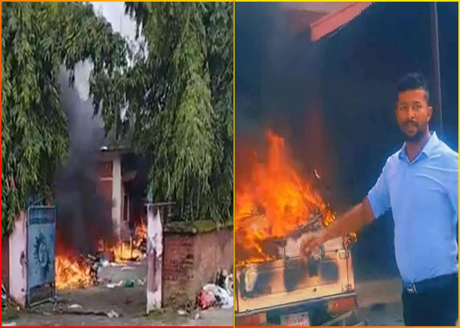 मोरङमा सरकारी सम्पत्ति आगजनी र तोडफोड मोदीका स्वकीय पक्राउ