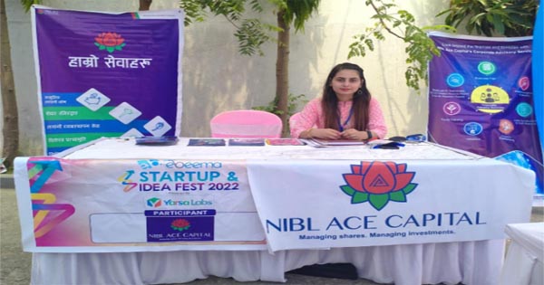 स्टार्टअप एण्ड आइडिया फेष्ट २०२२ मा एनआइबिएल एस क्यापिटलको सहभागिता