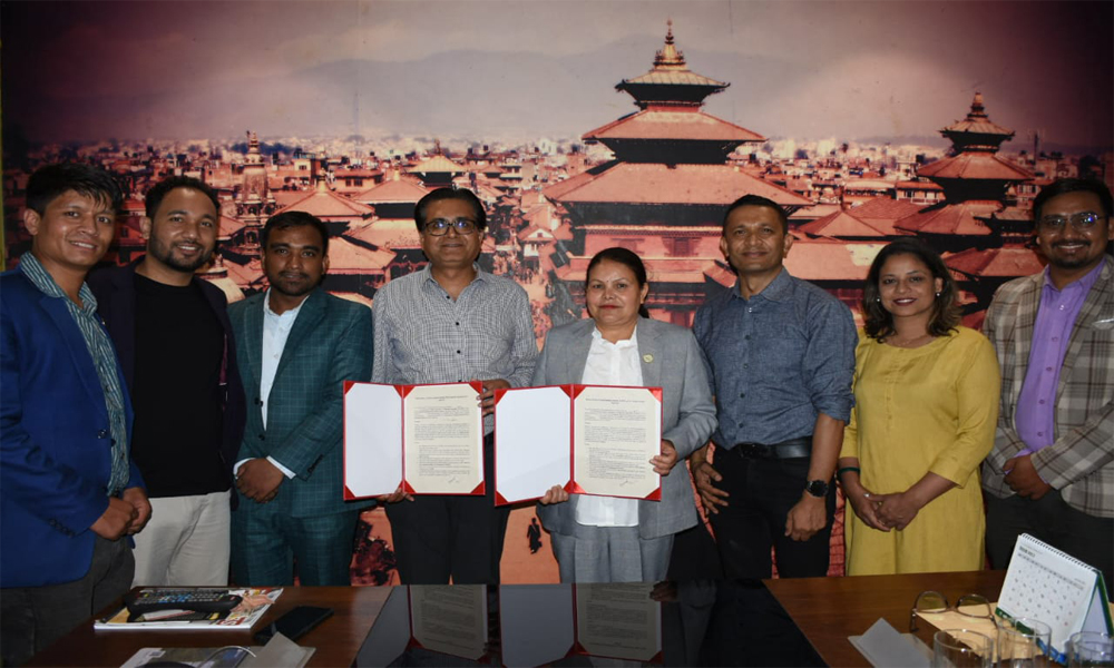 ‘श्रवण कुमार अग्रवाल नाफिज फेलोसिप’ का लागि समझदारी पत्रमा हस्ताक्षर, सात लाख रुपैयाँको अक्षय कोष स्थापना