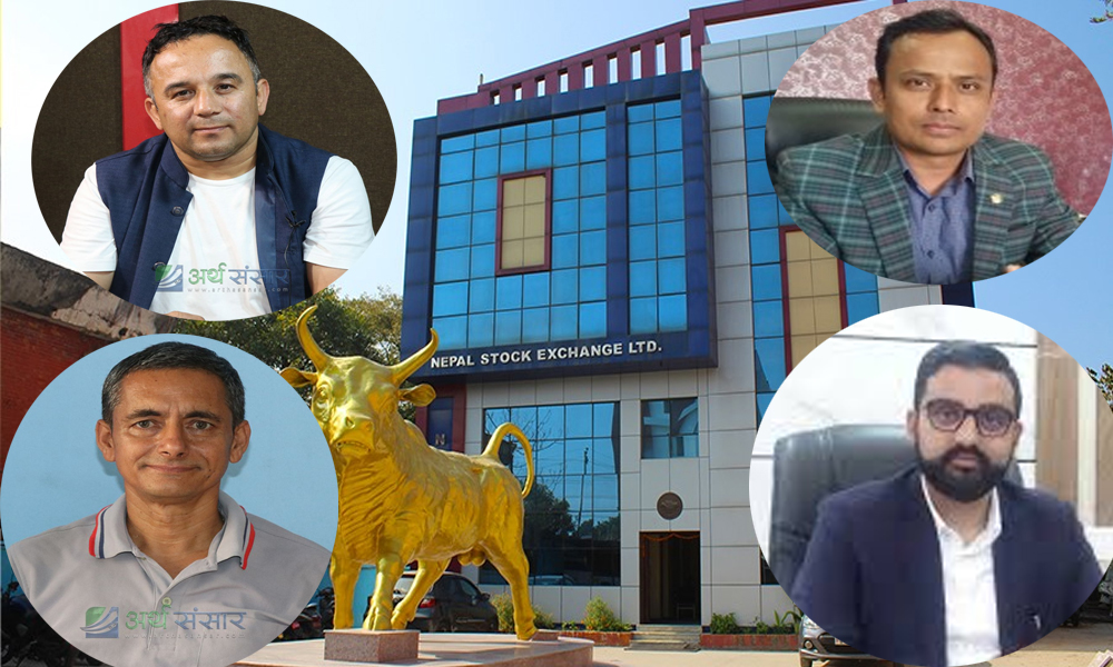 बजार घटेपछि लगानीकर्ता भन्छन् -‘मुटुमाथि ढुङ्गा राखि हास्नुपर्या छ’
