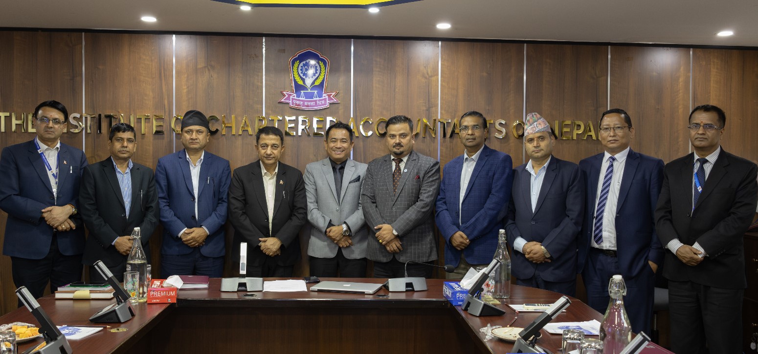 नेपाल चार्टर्ड एकाउन्टेन्ट्स संस्था र राष्ट्रिय सहकारी नियमन प्राधिकरणबीच अन्तरक्रिया कार्यक्रम सम्पन्न