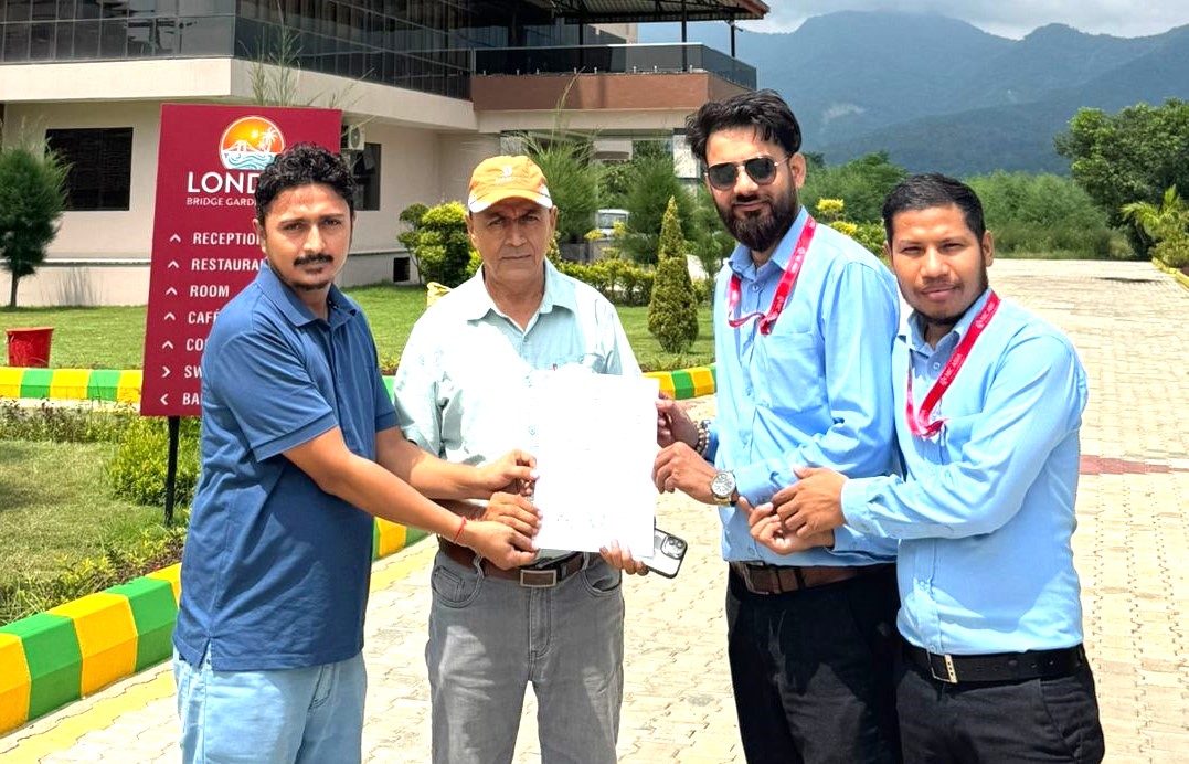 एनआईसी एशिया बैंकका ग्राहकलाई लन्डन ब्रिज गार्डेन रिसोर्टमा छुट