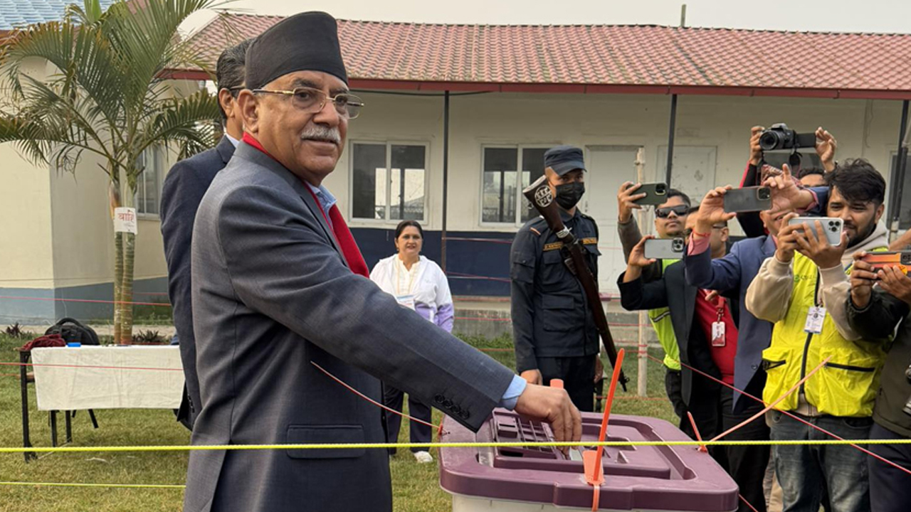 रुकुम पूर्वबाट नेपाली कम्युनिष्ट पार्टीका संयोजक प्रचण्ड विजयी