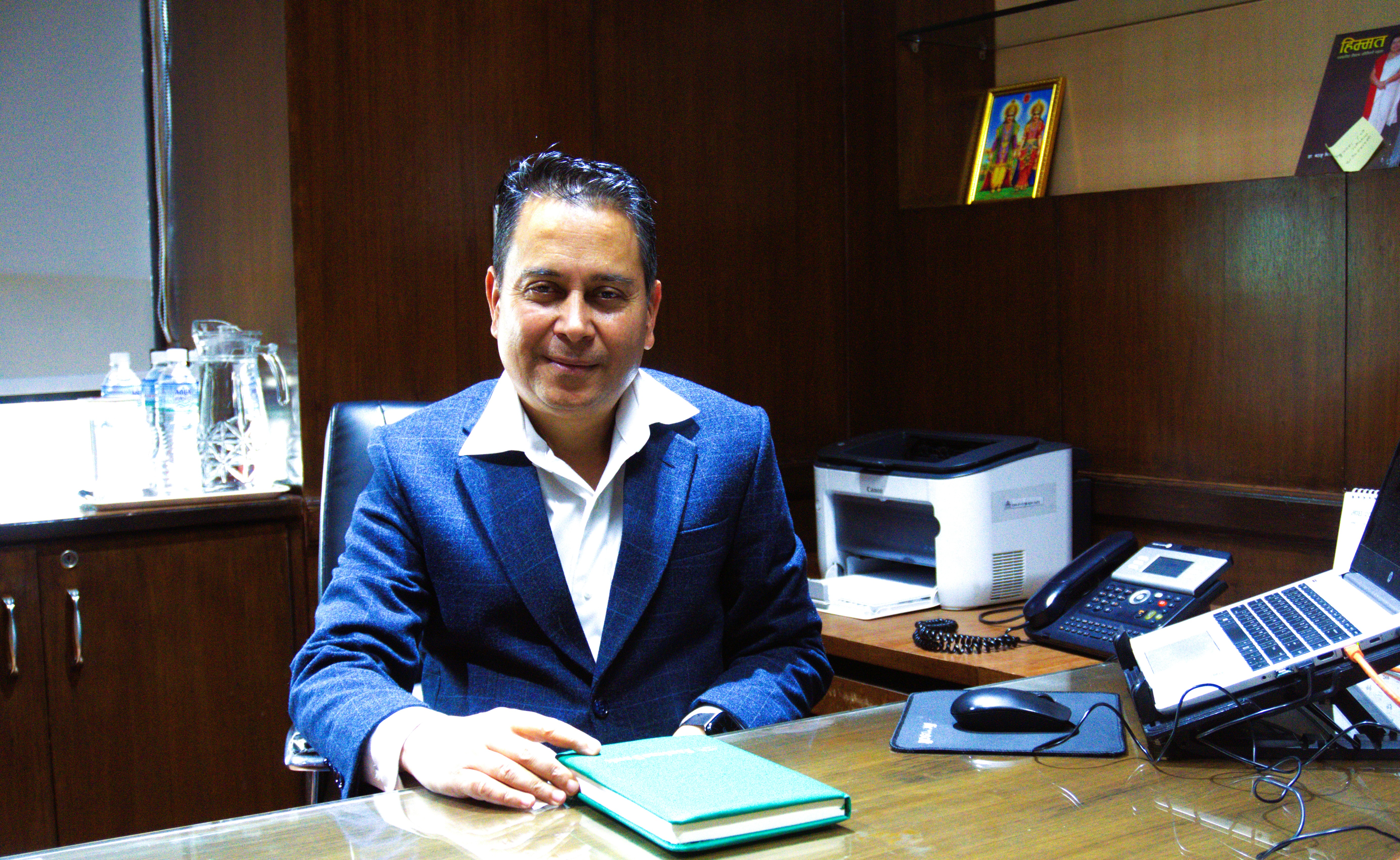 सानिमा बैंकका नवनियुक्त सिइओ पवनकुमार आचार्यद्वारा पदभार ग्रहण