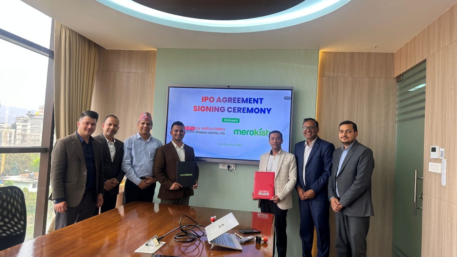 मेरो किसानले आईपीओ ल्याउने, बिक्री प्रबन्धकमा प्रभु क्यापिटल