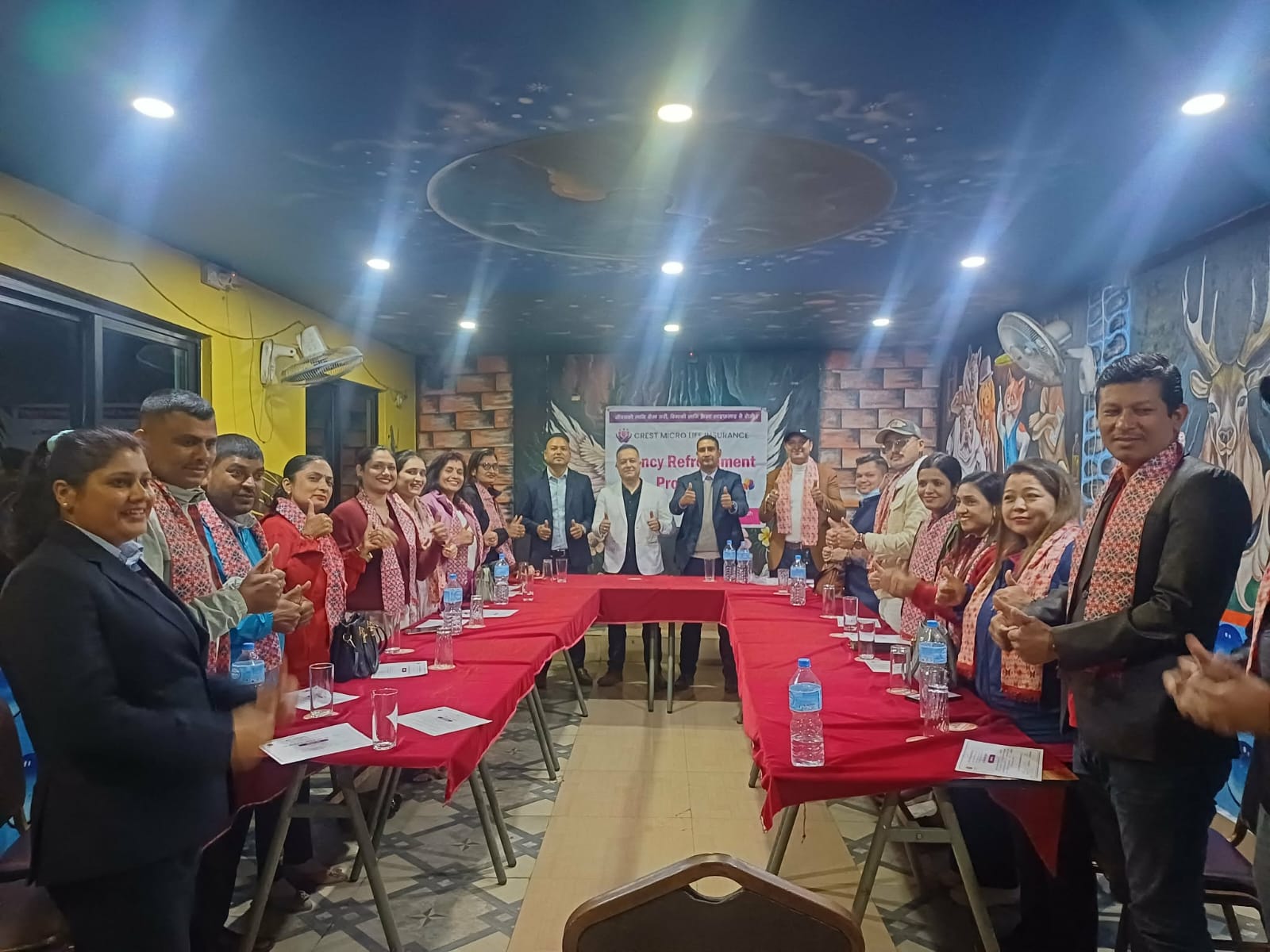 क्रेस्ट माइक्रो लाइफको अभिकर्ता अभिमुखिकरण र सम्मान कार्यक्रम सम्पन्न