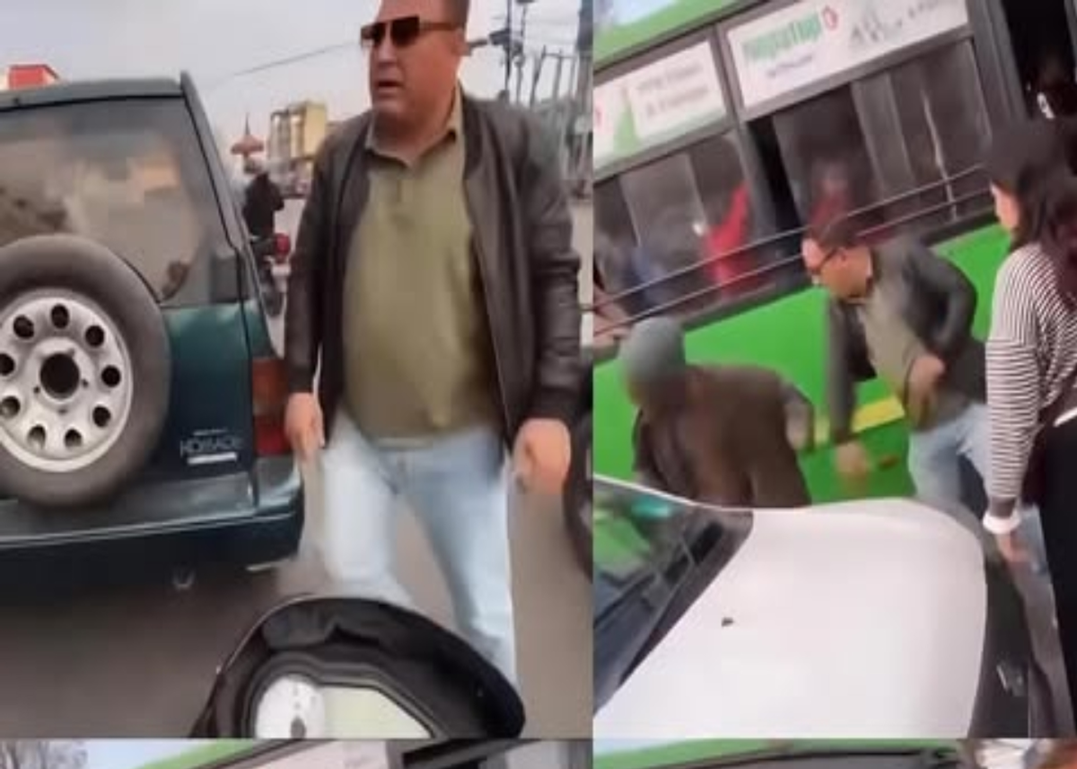 पैदलयात्रीलाई मुक्का हान्ने कार चालकलाई ट्राफिक प्रहरीले समात्यो