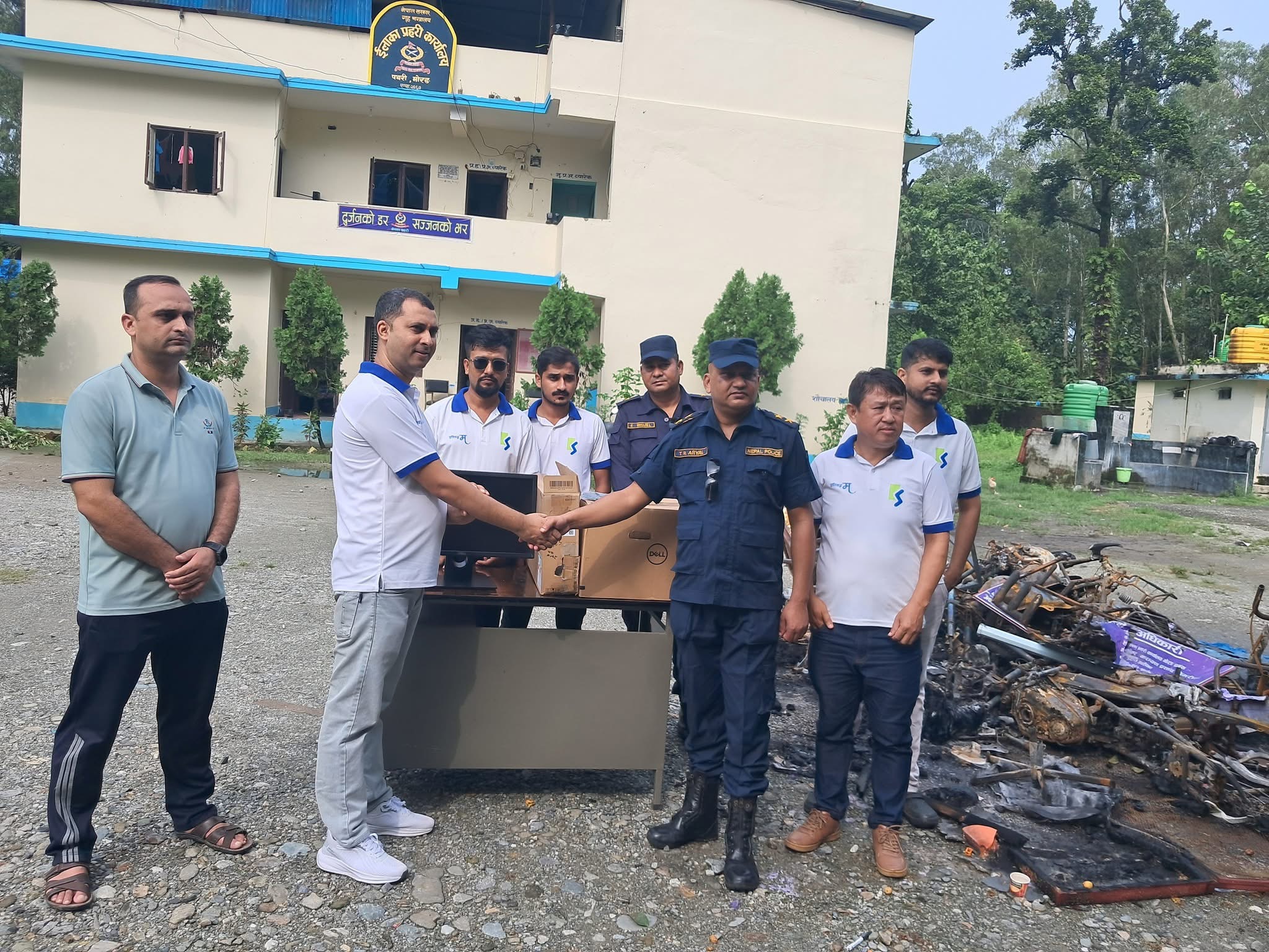 विराटनगर मालपोत कार्यालय पुनःनिर्माणको जिम्मा कामना सेवाले लियो