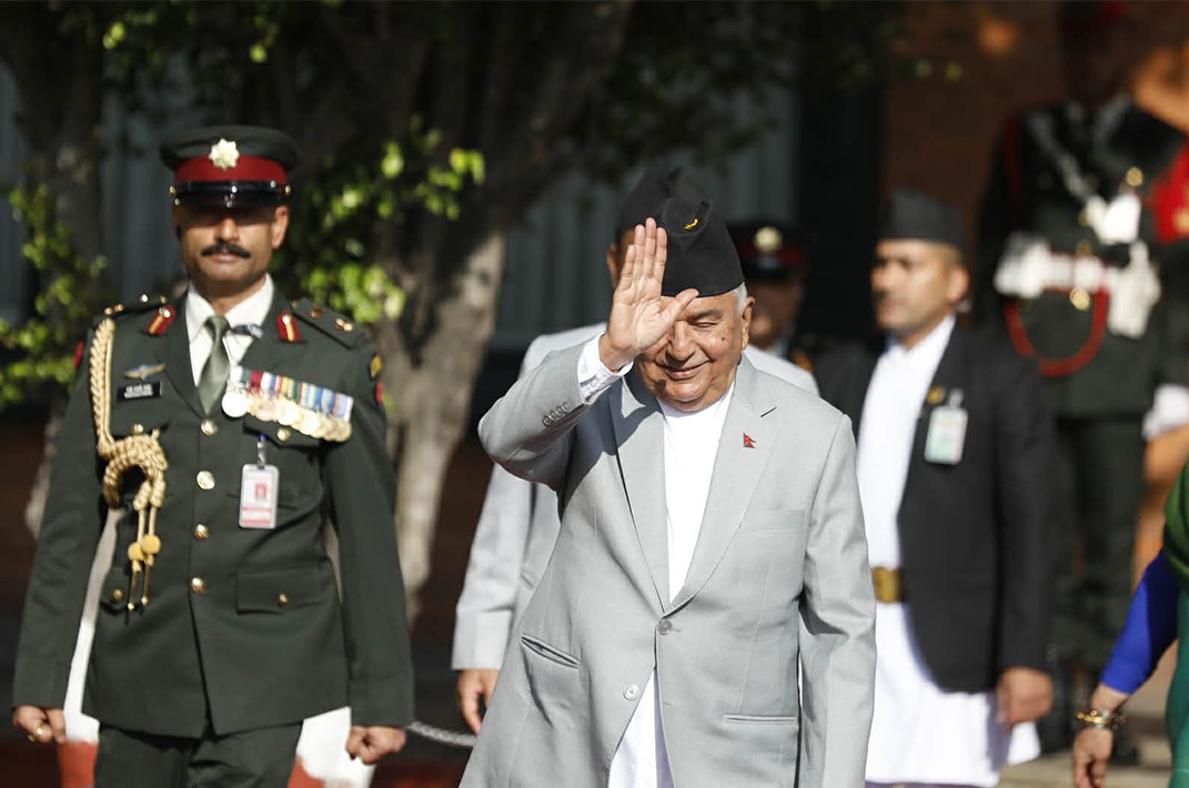 राष्ट्रपति रामचन्द्र पौडेल कतार प्रस्थान