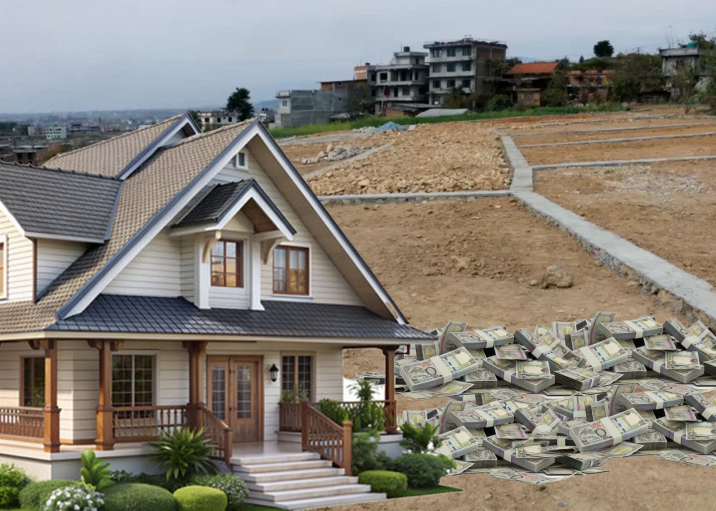 बैंक तथा वित्तीय संस्थाहरुको कर्जा लगानी  - घरजग्गामा मात्रै करिब तीन खर्ब