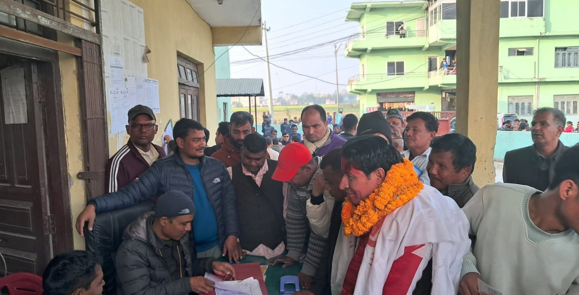 रौतहट-४ मा ऋषि धमलाको उम्मेदवारी दर्ता