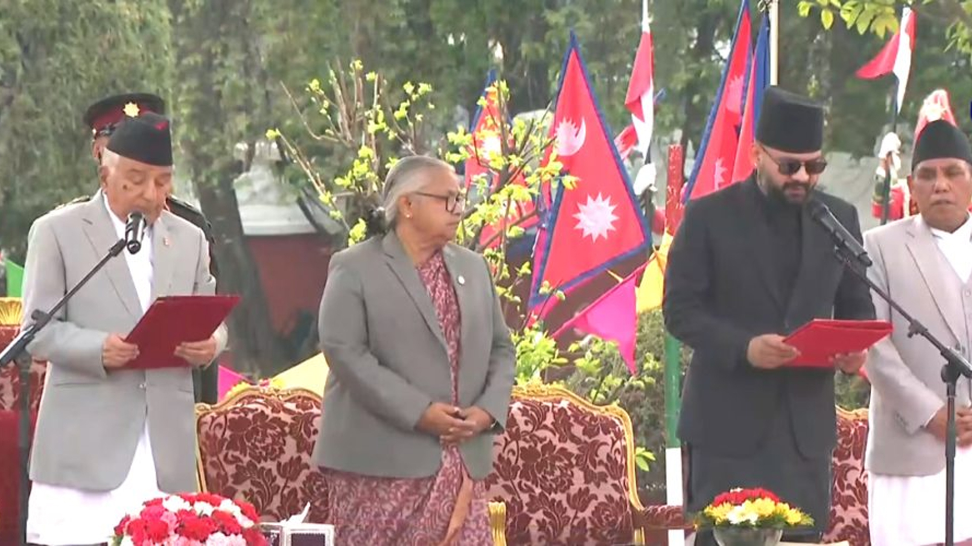 बालेनले लिए प्रधानमन्त्री पदको शपथ