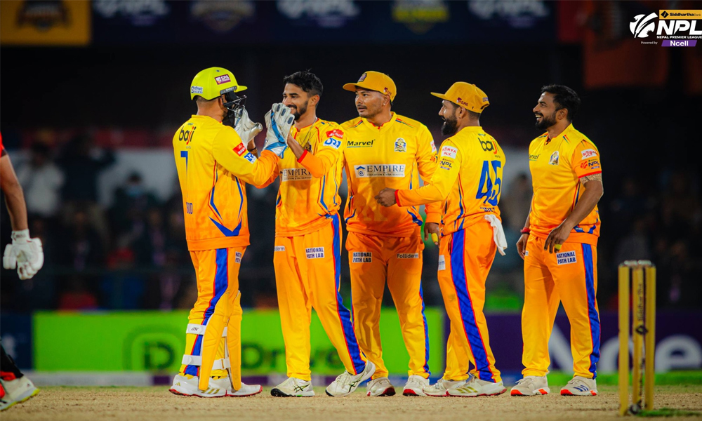 एनपिएल क्रिकेट : सुदूरपश्चिम पहिलो पहिलो हुने पक्का, विराटनगर पनि प्लेअफमा