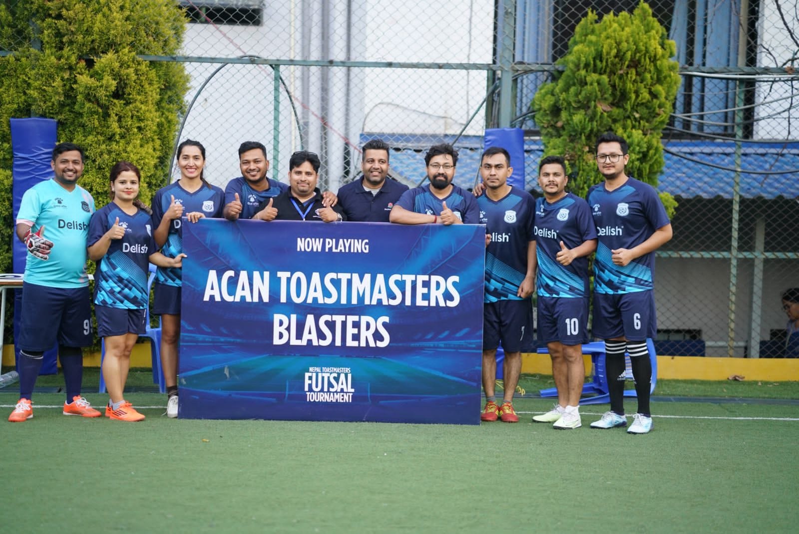 Toastmasters of Nepal Shine in First-ever Futsal Tournament at Premier