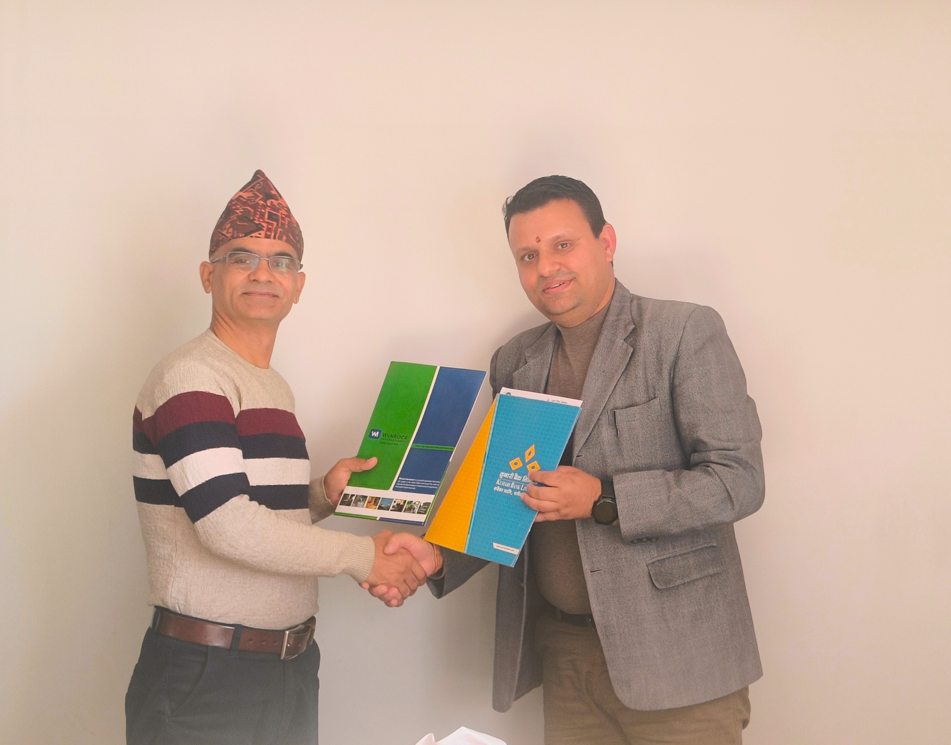 कुमारी बैंक र वीनरक इन्टरनेशनलबीच उद्यमशीलता र वित्तीय पहुँच विस्तारमा लागि सहकार्य