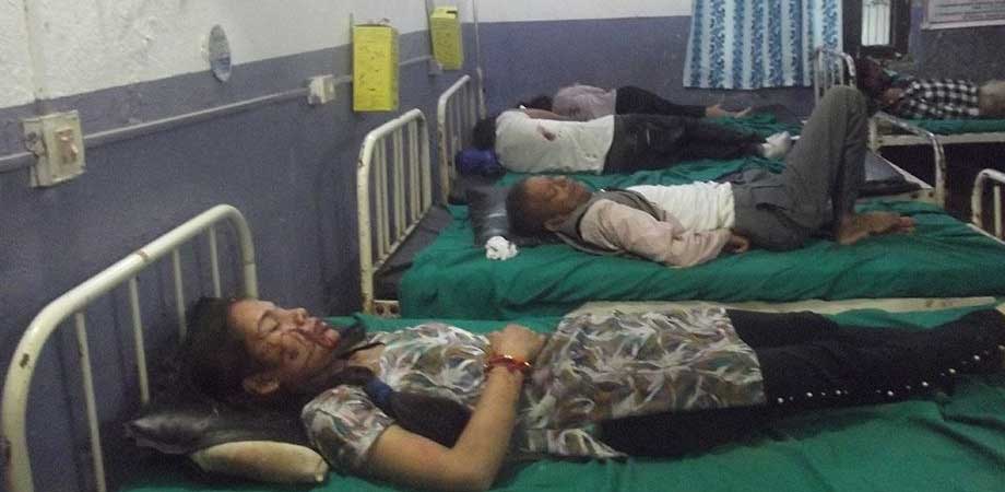 प्यूठान बस दुर्घटना हुँदा ५ जनाको मृत्यु, २५ घाइते