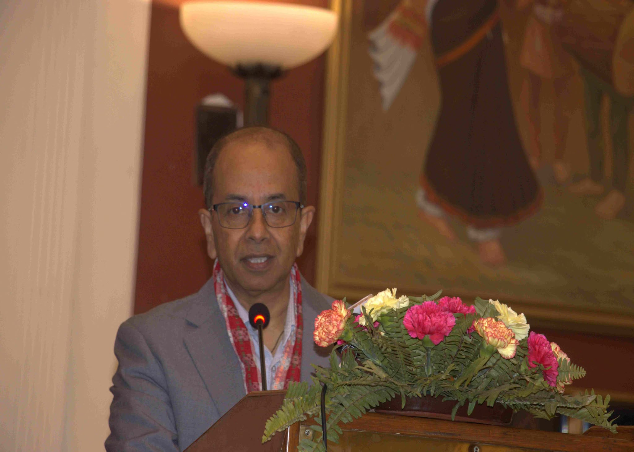 लगानी योग्य रकम स्थिर हुनु अहिलेको मुख्य चुनौती - अध्यक्ष पाण्डे