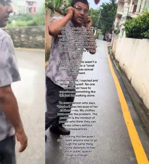 ललितपुरमा बाटो हिँड्दै गरेकी युवतीलाई अश्लील हर्कत गर्ने व्यक्ति सरकारी कर्मचारी