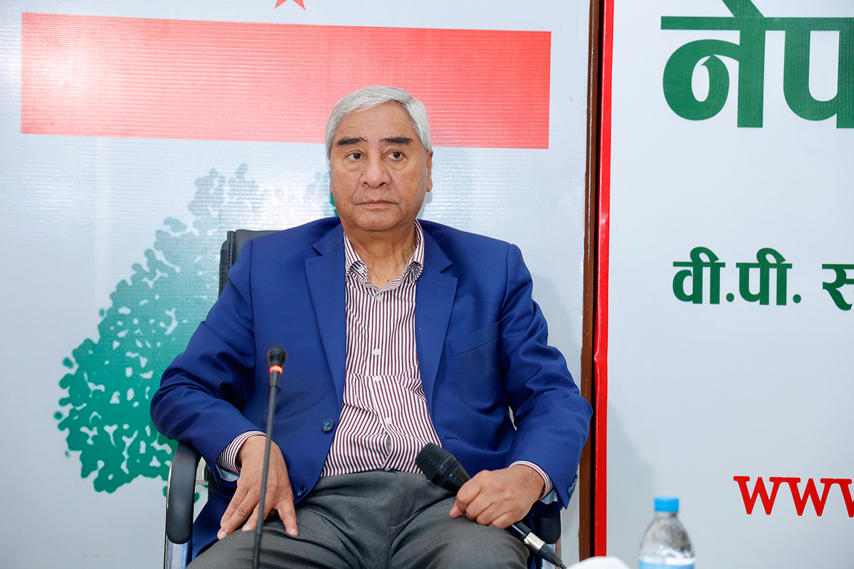 कांग्रेस पदाधिकारी बैठकमा देउवा नजाने,उपसभापति खड्काले बैठकको अध्यक्षता गर्ने