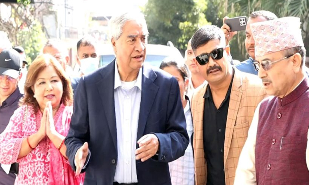 जेनजी आन्दोलनपछि ३४  औँ  दिनमा सार्वजनिक भए देउवा