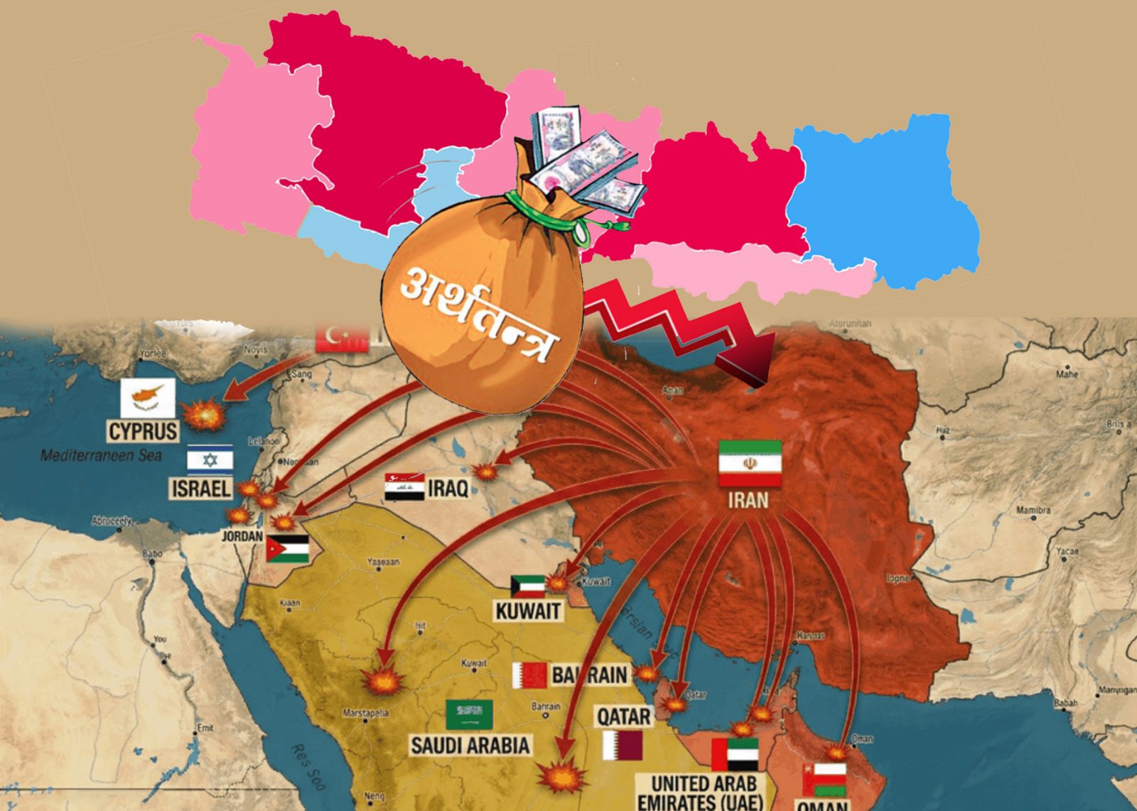 मध्यपूर्व युद्ध र नेपालीअर्थतन्त्र - रोजगारी र रेमिट्यान्समा संकट, मन्दीको जोखिम कति ?