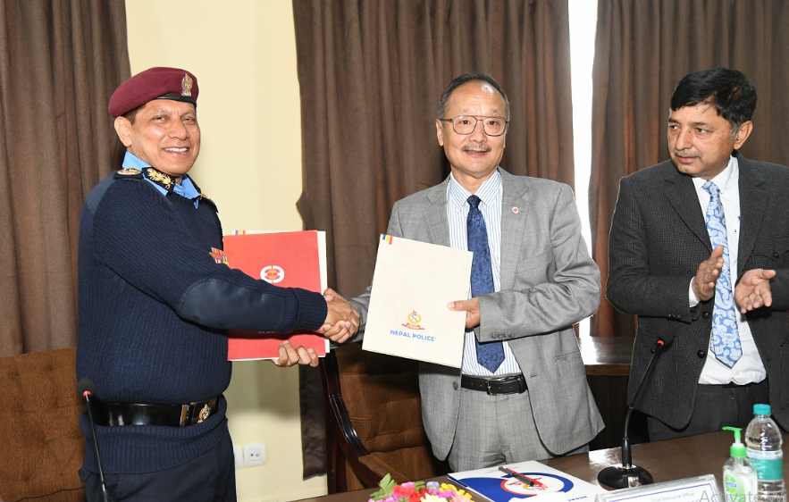 नेपाल प्रहरी–एभरेष्ट बैंक छात्रबृत्ति अक्षयकोष स्थापना