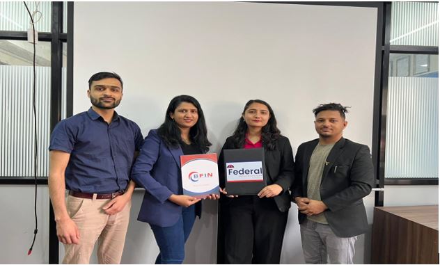 फेडेरल रिइन्स्योरेन्स ब्रोकर्स र बैंकिङ्ग फाइनास एण्ड इन्स्योरेन्स इन्स्टिच्युट अफ नेपालबीच सम्झौता