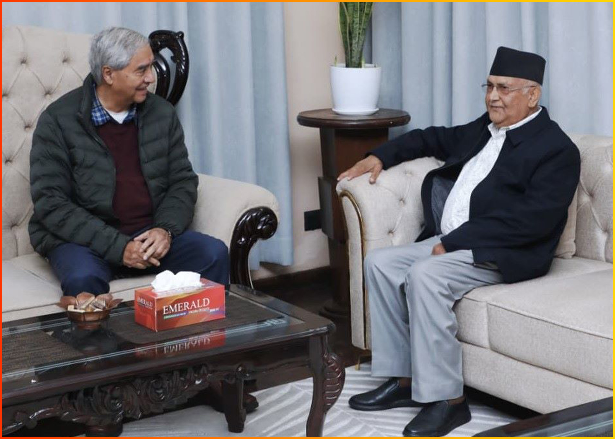 जेनजी आन्दोलनपछि देउवा र ओली पहिलोपटक एकै ठाउँमा, समसामयिक राजनीतिक विषयमा विस्तृत छलफल