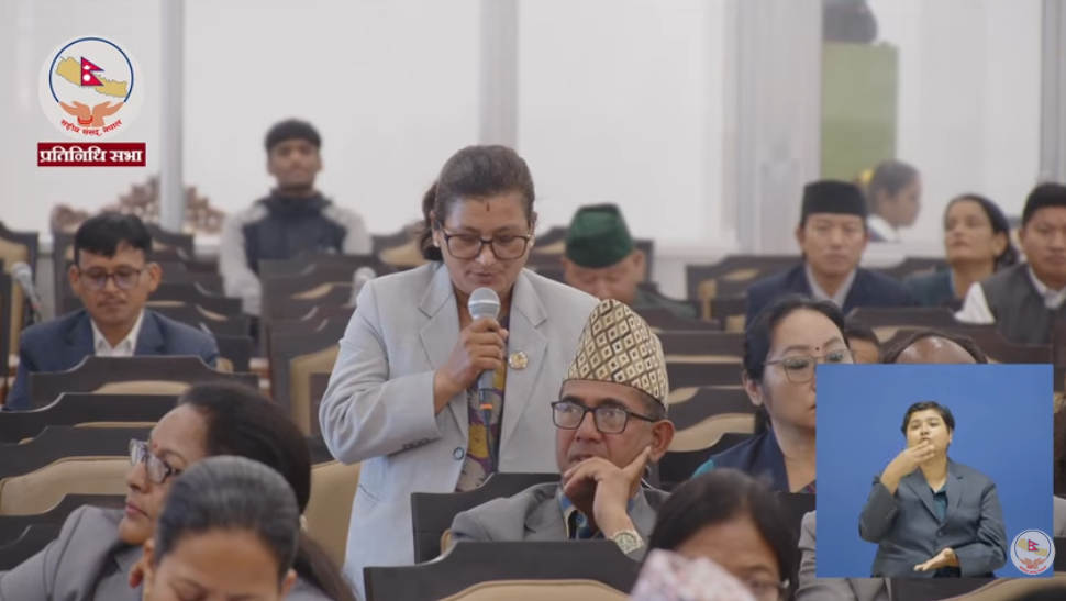 प्रतिनिधि सभा बैठकमा प्रश्न - मेयर हुँदा राखेको ग्रेटर नेपालको नक्सा अहिले खोइ ?