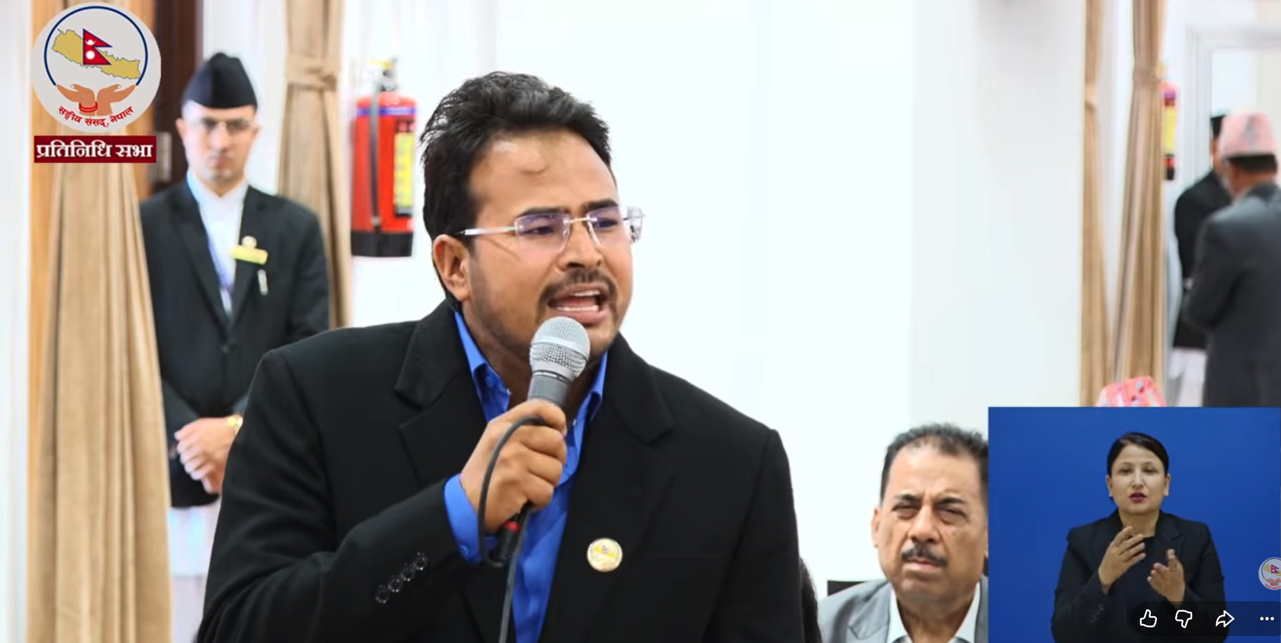 गृहमन्त्री गुरुङलाई शाहीको प्रश्न - तिमी गृहमन्त्री हौ कि कन्टेट क्रियटर ?