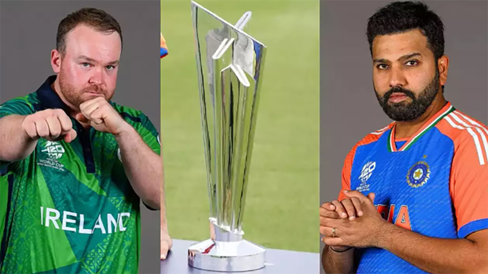 टी-२० विश्वकपमा आज भारत र आयरल्याण्ड भिड्दै