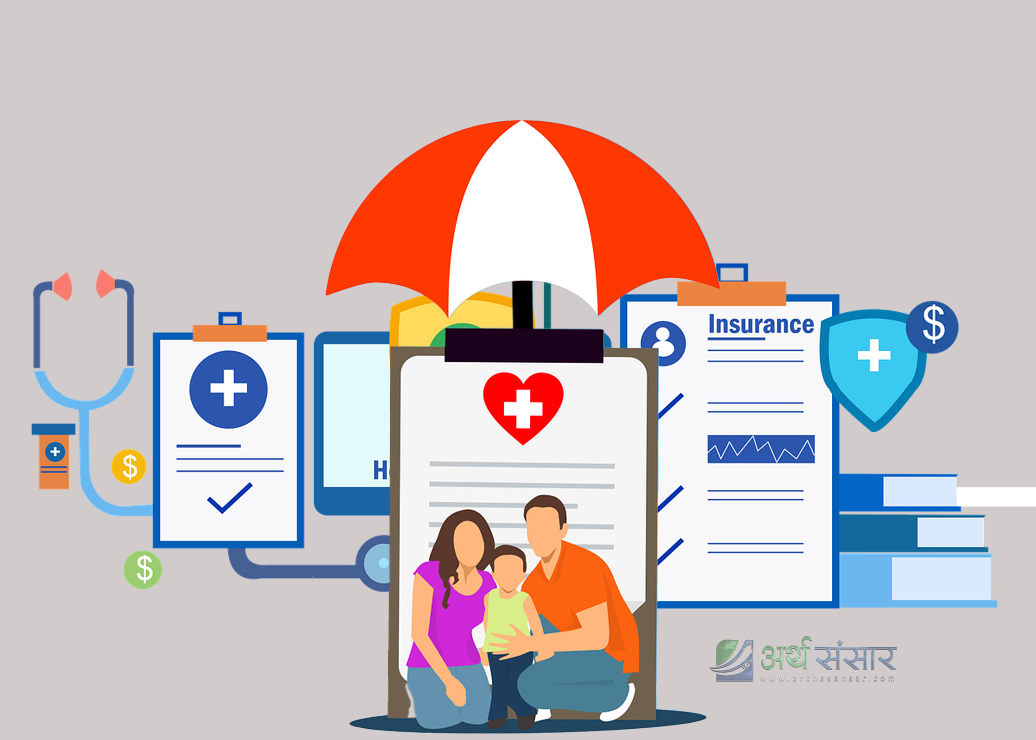 जीवन बिमा कम्पनीहरुले १० महिनामा संकलन गरे १ खर्ब ३९ अर्ब बिमा शुल्क, कुनको कति ?